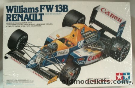 Tamiya 1/20 Williams FW-13B Renault, 20025 plastic model kit